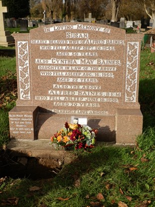 Final resting place with your Mum & Dad (Wrexham cemetery)