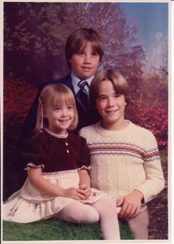 Me & My Brothers in 1982. Damn, we look good:)