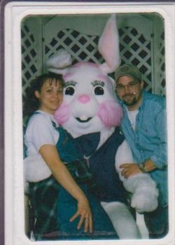 Me & Shanw with the Mall Ether Bunny 1998