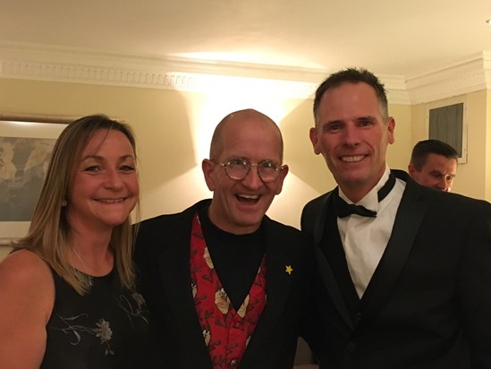 Memories of a sports dinner work evening spent with Reece where we got to meet and chat to Eddie ‘the Eagle’ Edwards.  As usual being with Reece meant being the last in the bar at the end of the evening ??????????