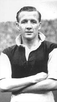 Tommy Cummings in his football days 