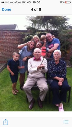 Grandads 80th birthday and introduction to the selfie stick xx