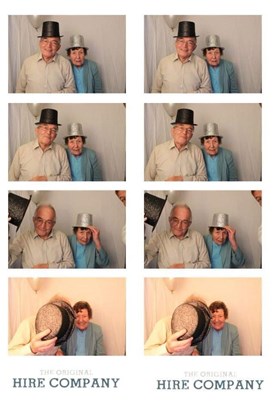 Photo booth fun at our wedding