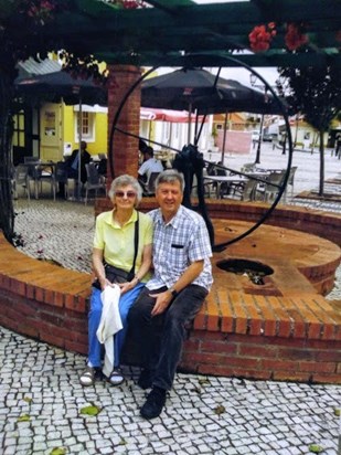 Kerry and Mum in Portugal