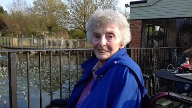 Mum at garden centre