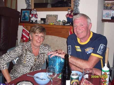 our last photo together xmas 2009 just back from Goa India we had a lovely time x