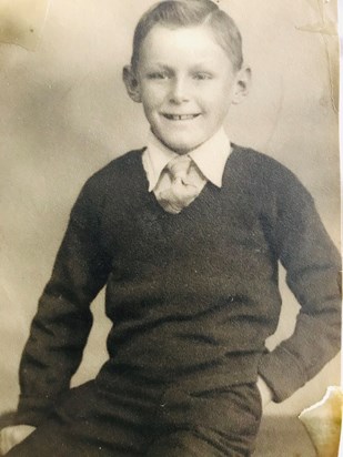 And as a 10 year old Schoolboy 1947