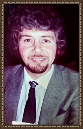 Dad, looking very stylish (for the 1980's!!)