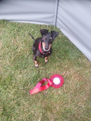 Inka won first place for her Dad xxx