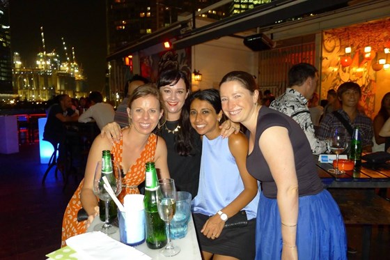 Singapore- Tracy, Neda, heather and Edwina 
