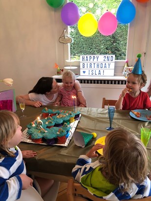 Isla's 2nd birthday celebrations!