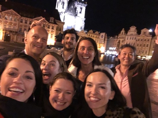 Amazing memories in Prague with our ASW family