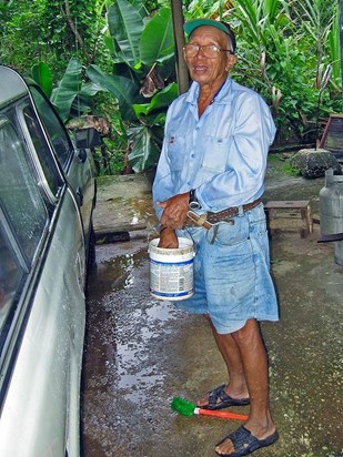 Luke was fanatic keeping his autos clean, tidy and running well