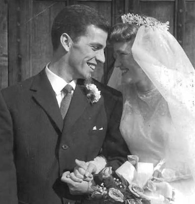 Mum & Dad's Wedding Day, 20th September 1958, St Matthews, Muswell Hill