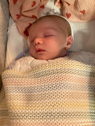 Meet Rose born 26th October 2022 daughter to Peter and Clare.