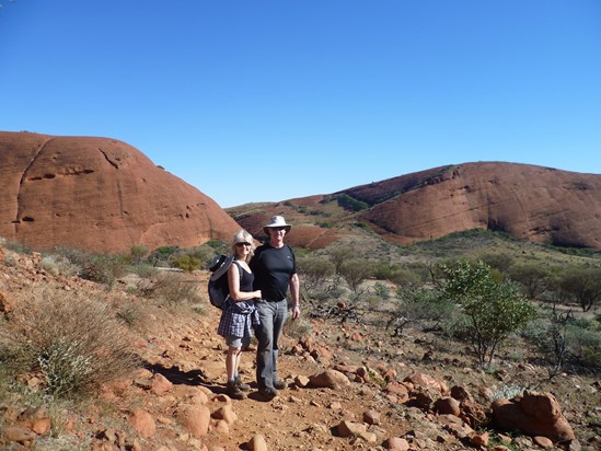 Walking the big outdoors, big sky, big landscape, fresh air and plenty of exercise