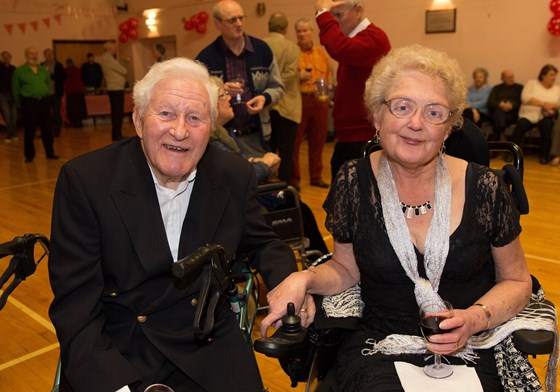 Vanessa and Frank at Anne and Richard's 40th wedding anniversary