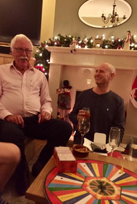 Playing Articulate in Artane Christmas 2018 (with Declan)