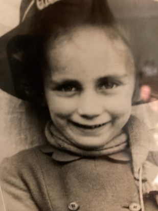 Mum as a child - you can feel her sense of fun 