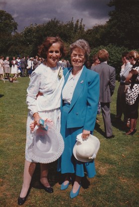 Shirley and Diana at Tristan and Aly's wedding