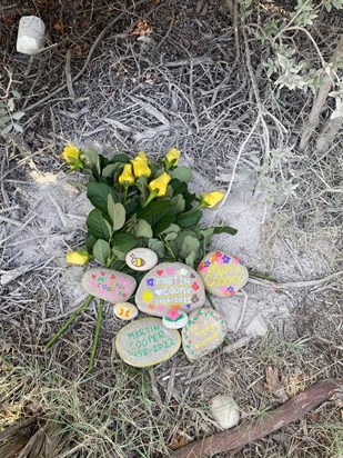 The final farewell when Martin’s ashes were put in his final resting place at the chapel at Arillas in his beloved Corfu xx