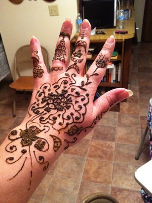 Fun with henna
