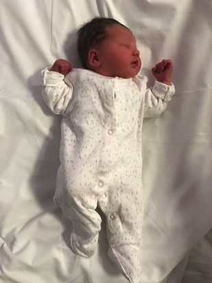 Errol’s first grand child has arrived dad. Meet Baby Peyton Jasmine. You’d love her xx ??