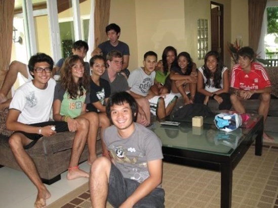 Last day at home with friends in Phuket, Thailand