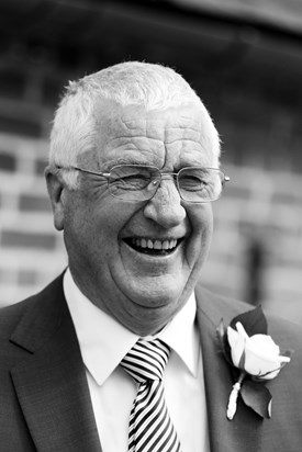Love this photo of Bob from our wedding in 2011 - Emma and Mike 