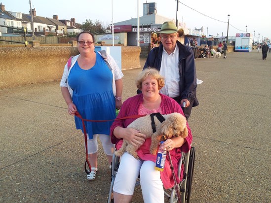 Friends at Hunstanton