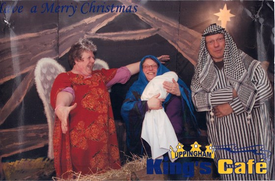 Pauline, Cheryll and Carl   Nativity!