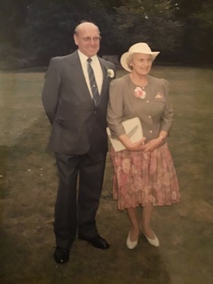 At Michael & Julie’s wedding 1991
