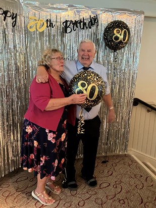 Celebrating your 80th Birthday 💞