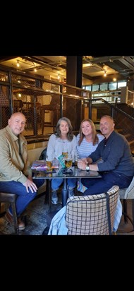 Making memories in Harrogate with Darren, Jill, AJ and Steve