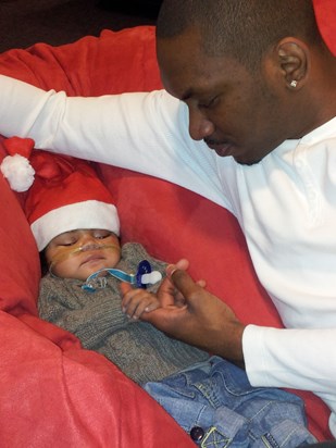 christmas day with daddy