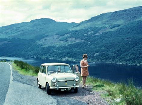 On holiday in Scotland, June 1970