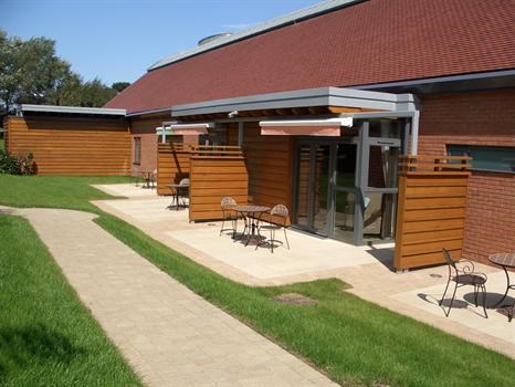 The new in-patient unit at the hospice