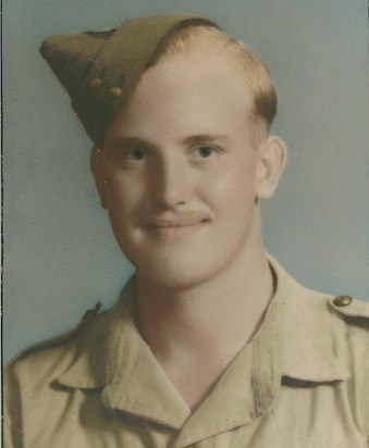 Dad in the Forces, good looking fella