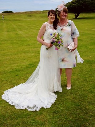 Mum at my wedding day. 