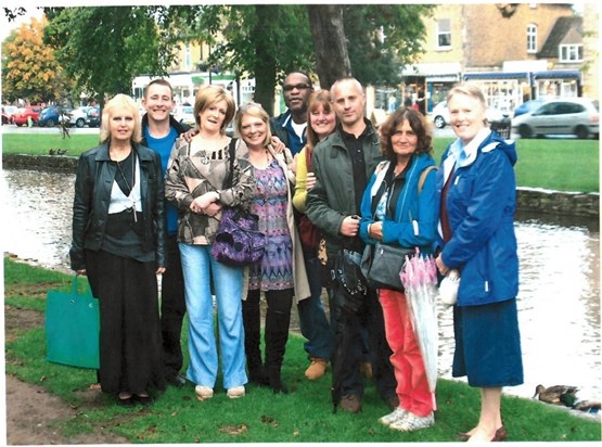 This is picture of Carol and some of her Colleagues From The Salvation Army Bridge Programme  see if can spot her smiling face. 