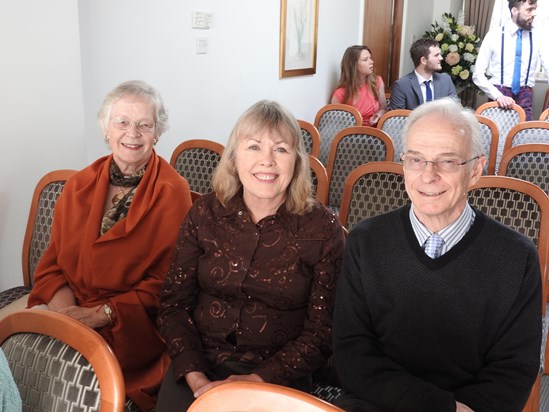 Penny, Sherrie & Lance @ James's wedding  June 2017