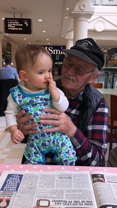 Bob and Nova at Royal Victoria Place