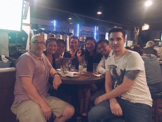 Pub quiz team in HK