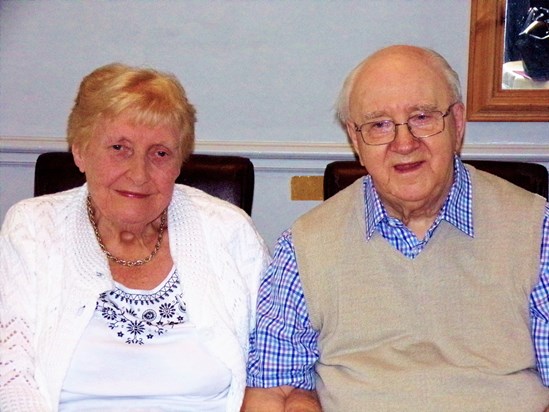 65th Wedding Anniversary 2015