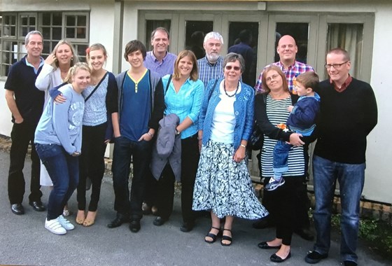 Keith with family 