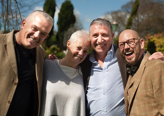 Lynne, Mel, David and Neville 