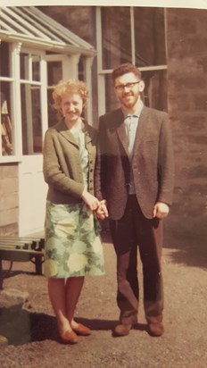 Margaret Forbes with Keith