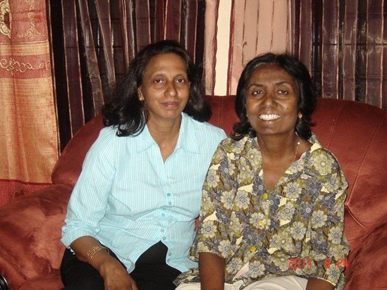 Sister-In-Law Dharshi & Annette - Colombo 2011