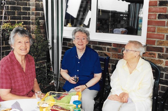Sisters Ann, June and Joan