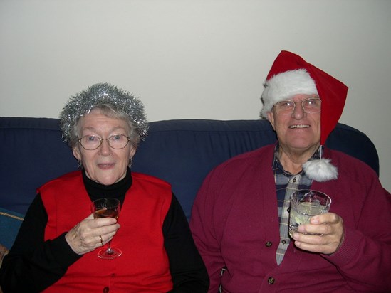 Mother and Father Christmas!